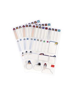 Etichette Adesive Nome Space – con Pellicola Protettiva LEGSTK0003 Legami Milano | Futurartshop.com 2