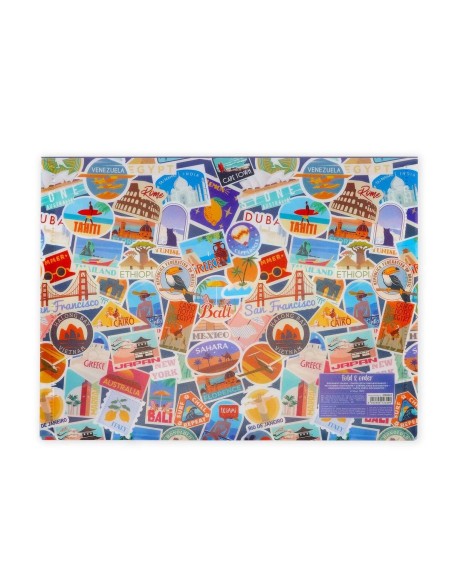 Travel document holder with button LEGPFB0003 Legami Milano | Futurartshop.com