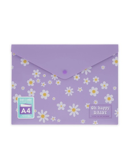 Daisy document holder with button LEGPFB0001 Legami Milano | Futurartshop.com