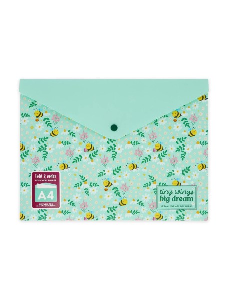 Bee-shaped document holder with button LEGPFB0002 Legami Milano | Futurartshop.com