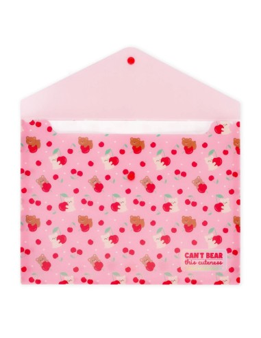 Teddy bear document holder with button LEGPFB0004 Legami Milano | Futurartshop.com