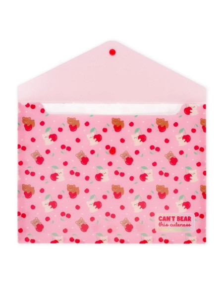 Teddy bear document holder with button LEGPFB0004 Legami Milano | Futurartshop.com