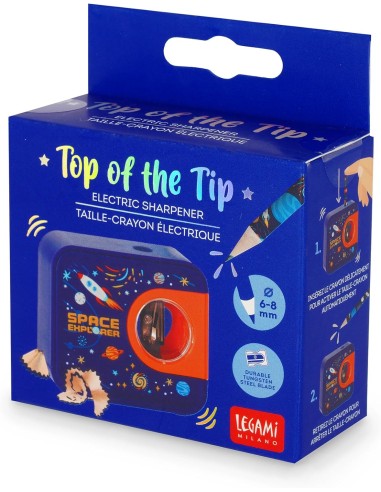 Electric Space Pencil Sharpener LEGEPS0002 Legami Milano | Futurartshop.com