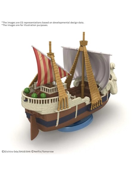 Bandai One Piece Grand Ship Collection Going Merry - Modellino Nave Model Kit da Montare
