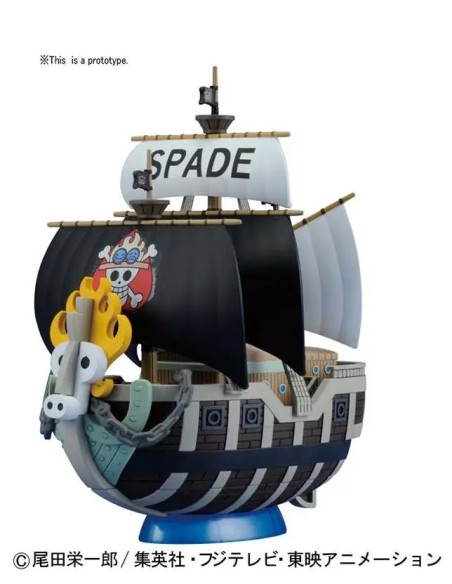 Bandai One Piece Grand Ship Collection Nave degli Spade Pirates (Ace) - Modellino Model Kit
