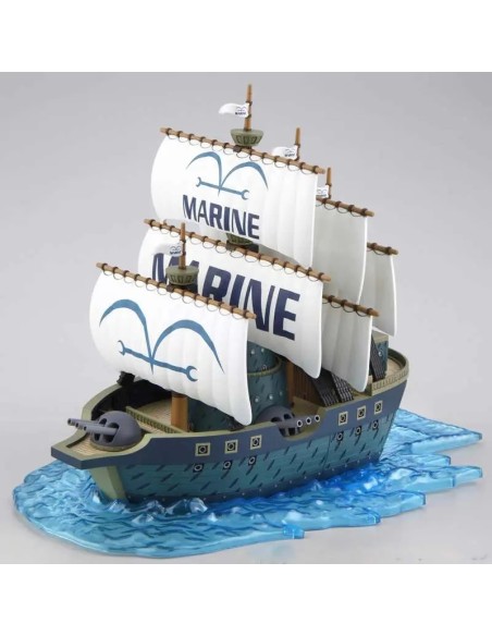 Bandai One Piece Grand Ship Collection Marine Warship - Model Kit Ship