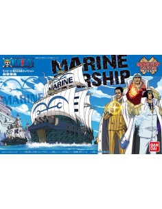 Bandai One Piece Grand Ship Collection Marine Warship -... 2