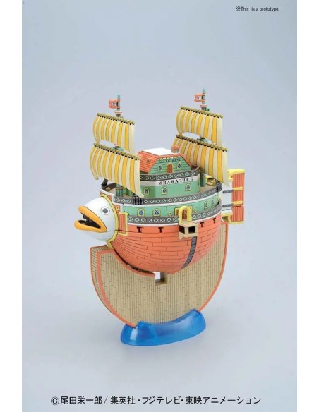 Bandai One Piece Grand Ship Collection Baratie Restaurant Ship - Model Kit to Build