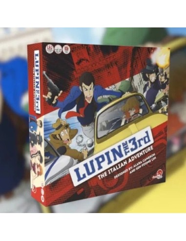 Japanime Games Lupin III – The Italian Adventure Board Game ROC21197637 Rocco Giocattoli | Futurartshop.com