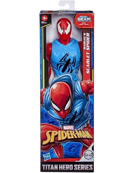Spiderman personaggio titan hero marvel's scarlet spider HASB9710EU40/C0018 Hasbro | Futurartshop.com