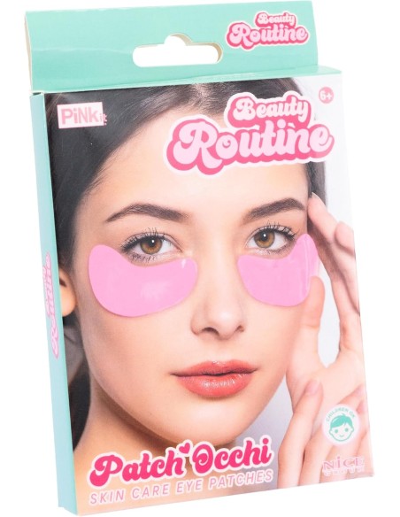 Beauty Routine Patch Occhi Nice – Patch Contorno Occhi Idratanti Rinfrescanti per Bambine