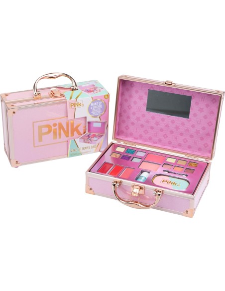 Pink It Make Up Travel Case Nice – Beauty Case Trucchi da Viaggio per Bambine