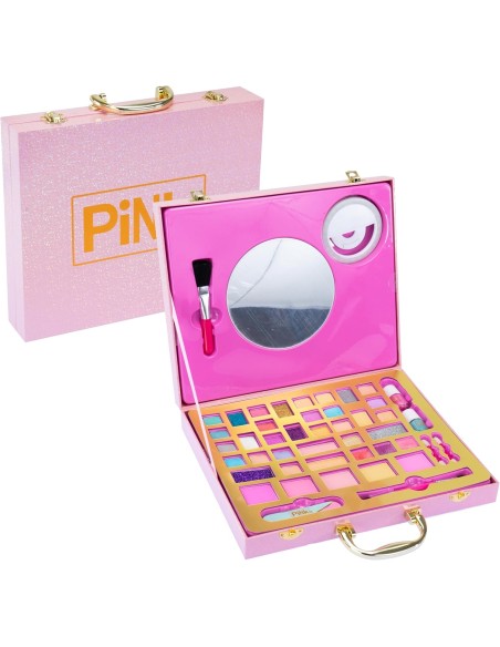 Pink It Selfie Ring Suitcase Nice – Kids Make Up Case with Selfie Ring Light