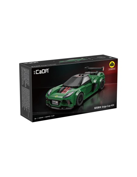CaDA Lotus Exige Cup 430 Building Set – 1:24, 319 Pieces PROC55043W Cada | Futurartshop.com