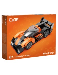 CaDA Blitz Orange Race Car Building Set – 163 Pieces PROC55060W Cada | Futurartshop.com