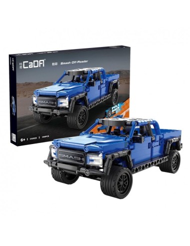 Set Costruzioni CaDA Pickup Off-Road Smash – 1:18, 390 Pezzi PROC52029W Cada | Futurartshop.com
