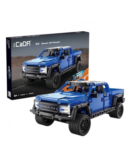 Set Costruzioni CaDA Pickup Off-Road Smash – 1:18, 390 Pezzi PROC52029W Cada | Futurartshop.com