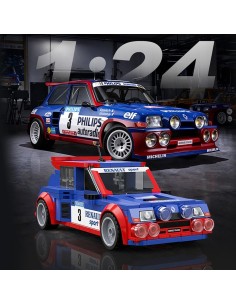 Set Costruzioni CaDA Renault 5 Maxi Turbo – 1:24, 308 Pezzi PROC55038W Cada | Futurartshop.com 2