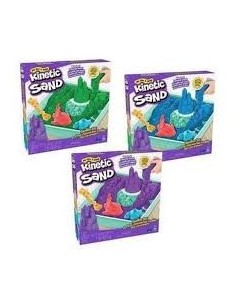 Kinetic Sand Sandcastle Playset 454g – Molds, Assorted Colors PMS6067800 Spin master | Futurartshop.com