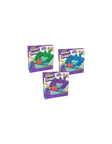 Kinetic Sand Sandcastle Playset 454g – Molds, Assorted Colors PMS6067800 Spin master | Futurartshop.com