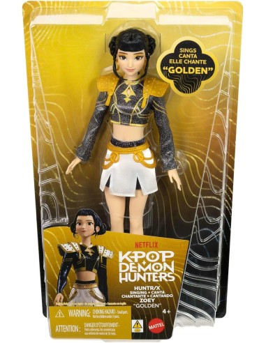 Bambola Zoey HUNTR/X Cantante Golden – KPop Demon Hunters MATJRN42 Mattel | Futurartshop.com