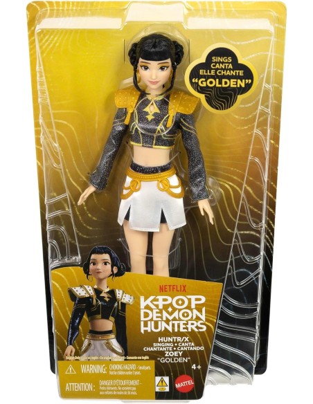 KPop Demon Hunters – Zoey HUNTR/X Golden Singing Doll MATJRN42 Mattel | Futurartshop.com