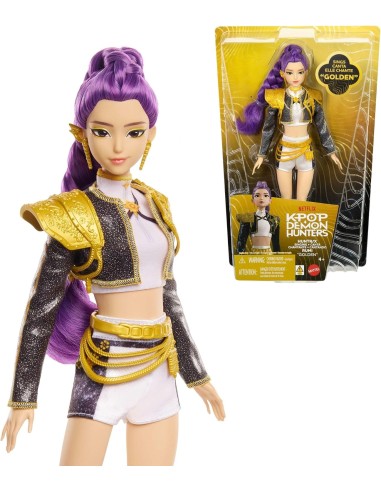 Bambola Rumi HUNTR/X Cantante Golden – KPop Demon Hunters MATJRN40 Mattel | Futurartshop.com