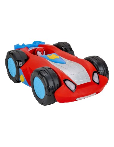 Veicolo Spara-Ragnatele Spidey – Ribaltabile con Luci e Suoni REISP071100 Jazwares | Futurartshop.com