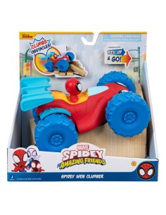 Veicolo Buggy 4x4 Spidey – Retrocarica e Funzione Arrampicata REISP030600 Jazwares | Futurartshop.com