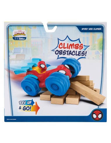 Veicolo Buggy 4x4 Spidey – Retrocarica e Funzione Arrampicata REISP030600 Jazwares | Futurartshop.com