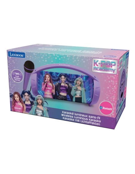 Lexibook K-POP Academy Bluetooth Speaker with Microphone LEXBTP585KPZ Lexibook | Futurartshop.com