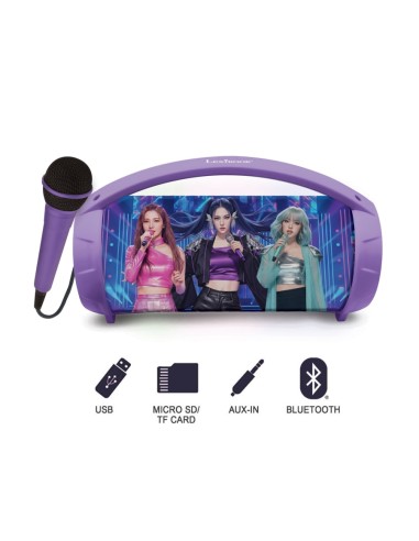 Lexibook K-POP Academy Bluetooth Speaker with Microphone LEXBTP585KPZ Lexibook | Futurartshop.com