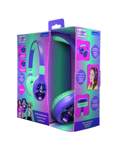 Lexibook K-POP Academy 2-in-1 Bluetooth 5.0 Headphones LEXHPBT010KP Lexibook | Futurartshop.com