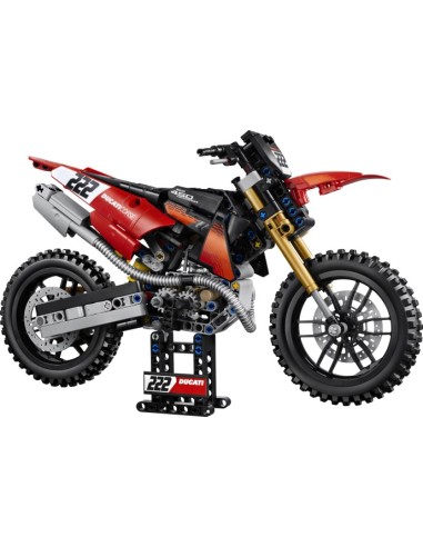 LEGO Technic 42238 – Ducati Desmo450 MX Factory Motorcycle LEG6588589 Lego | Futurartshop.com