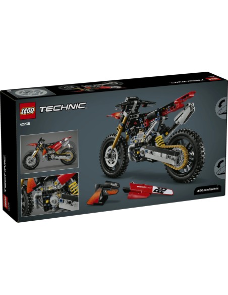 LEGO Technic 42238 – Ducati Desmo450 MX Factory Motorcycle LEG6588589 Lego | Futurartshop.com