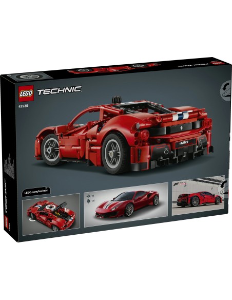 LEGO Technic 42235 – Ferrari 488 Pista Sports Car Model LEG6588585 Lego | Futurartshop.com