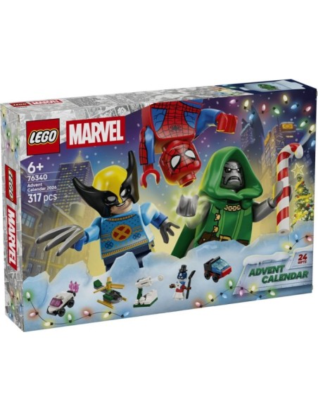 LEGO Marvel 76340 – Advent Calendar 2026 with 6 Minifigures LEG6588670 Lego | Futurartshop.com