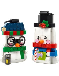 LEGO 40812 – Snowman Ornaments Christmas Tree Decorations LEG6531200 Lego | Futurartshop.com