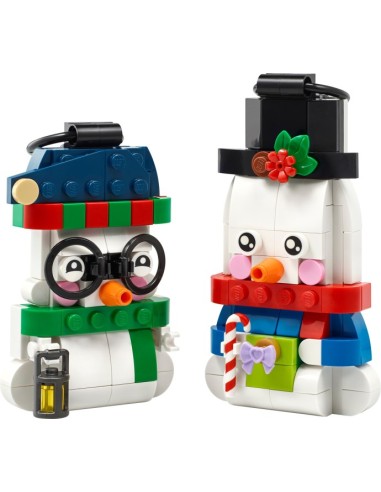 LEGO 40812 – Snowman Ornaments Christmas Tree Decorations LEG6531200 Lego | Futurartshop.com