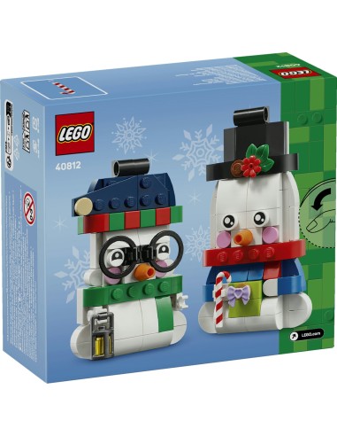 LEGO 40812 – Snowman Ornaments Christmas Tree Decorations LEG6531200 Lego | Futurartshop.com