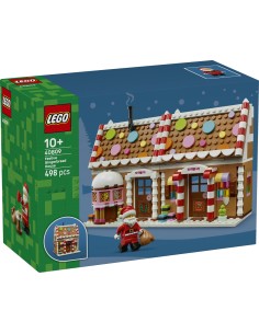 LEGO 40809 – Festive Gingerbread House with Santa Minifigure LEG6531198 Lego | Futurartshop.com