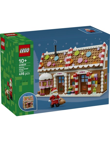 Set Costruzioni LEGO 40809 – Casa di Pan di Zenzero Natalizia LEG6531198 Lego | Futurartshop.com