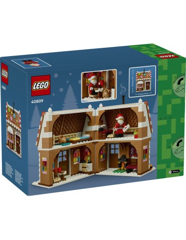 Set Costruzioni LEGO 40809 – Casa di Pan di Zenzero Natalizia LEG6531198 Lego | Futurartshop.com