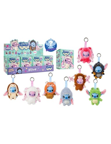 Disney YuYu Stitch & Angel Blindbag Clip – Peluche a Sorpresa SIM6315870947 Simba Toys | Futurartshop.com