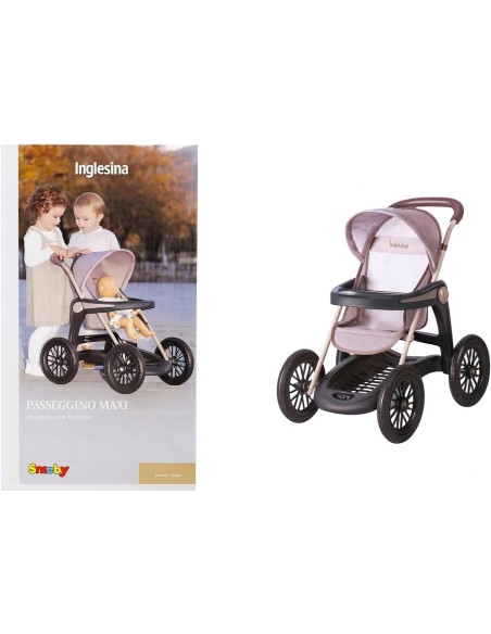 Smoby Inglesina Passeggino Pieghevole Iridio per Bambole SIM7600250383 Simba Toys | Futurartshop.com