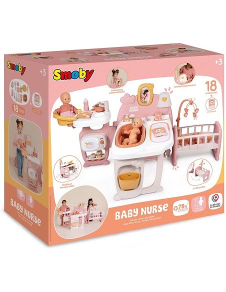 Smoby Baby Nurse Centro Gioco Bambole – Playset Completo SIM7600220394 Simba Toys | Futurartshop.com
