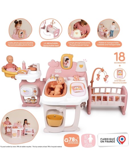 Smoby Baby Nurse Centro Gioco Bambole – Playset Completo SIM7600220394 Simba Toys | Futurartshop.com