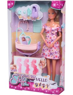 Simba Steffi Love Hello Baby Dolce Attesa – Bambola Incinta SIM105733680 Simba Toys | Futurartshop.com