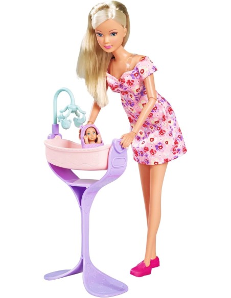 Simba Steffi Love Hello Baby Dolce Attesa – Bambola Incinta SIM105733680 Simba Toys | Futurartshop.com