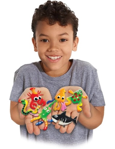 Simba Aqua Gelz Creative Set – 7 Tubetti 30ml e 4 Stampi 3D SIM106322562 Simba Toys | Futurartshop.com